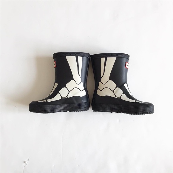 Hunter NWB Classic skeleton rain boots toddler size 5(UK4) - Picture 3 of 7